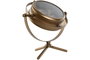 DKD Home Decor Reloj de Sobremesa Dorado en Metal y Cristal