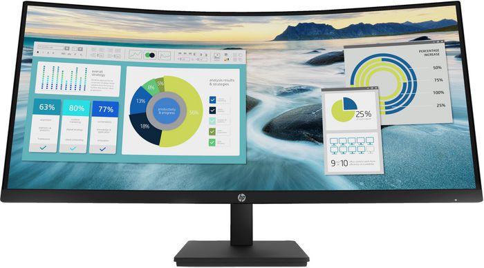 HP Monitor Curvo P34hc G4 WQHD USB-C 34 pulgadas