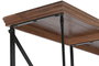 DKD Home Decor Estanteria Loft Negro Natural 43 x 220 x 213 cm