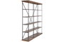 DKD Home Decor Estanteria Loft Negro Natural 43 x 220 x 213 cm