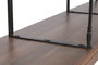 DKD Home Decor Estanteria Loft Negro Natural 43 x 220 x 213 cm