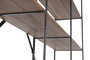 DKD Home Decor Estanteria Loft Negro Natural 43 x 220 x 213 cm