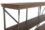 DKD Home Decor Estanteria Loft Negro Natural 43 x 220 x 213 cm
