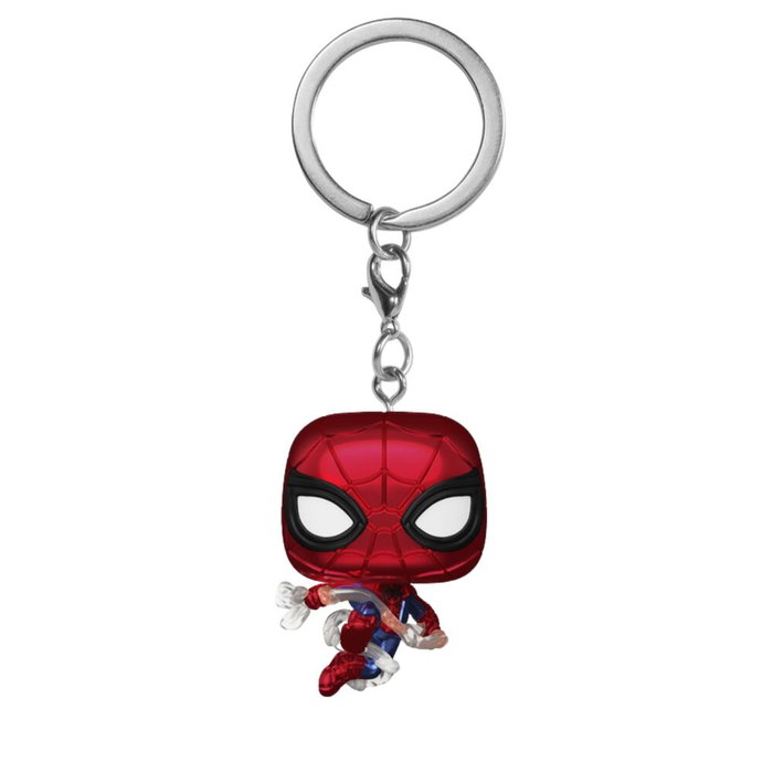 Funko Llavero Pop! Keychain Spider-Man Brand New Day Metallic