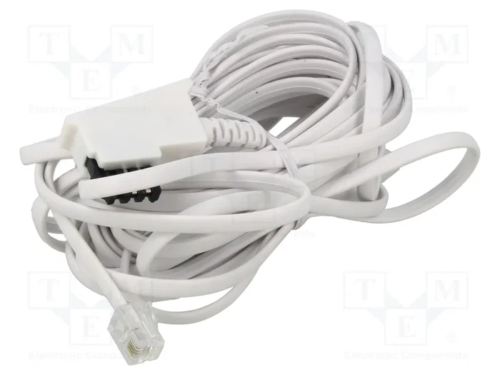 GOOBAY Cable telefónico RJ11 a TAE F de 6m