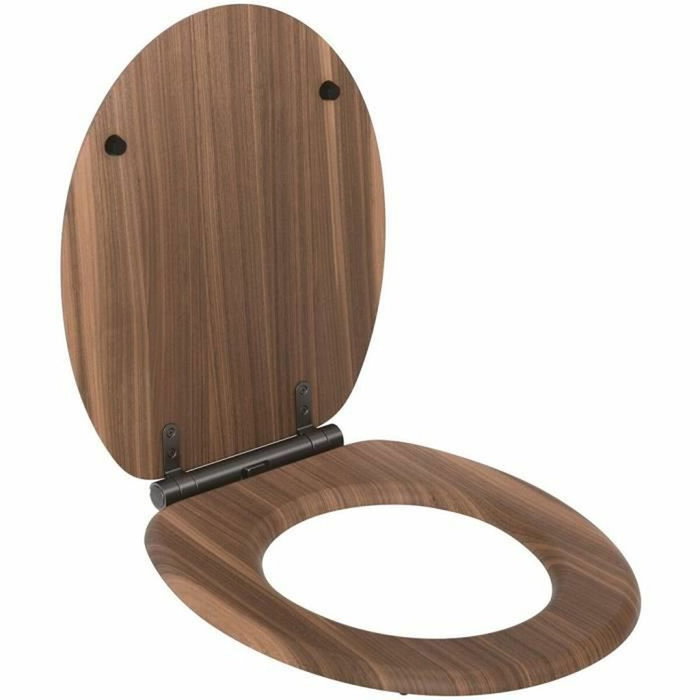 Gelco Asiento para inodoro Nogal de nogal - MDF FSC