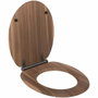 Gelco Asiento para inodoro Nogal de nogal - MDF FSC