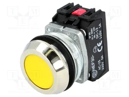 PROMET Interruptor de presión NEF30 amarillo NC + NA