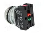 PROMET Interruptor de presión NEF30 amarillo NC + NA