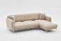 Atelier Del Sofa Sofá-Cama Esquinero Simena Right Beige Modular Confortable Elegante