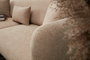 Atelier Del Sofa Sofá-Cama Esquinero Simena Right Beige Modular Confortable Elegante