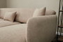 Atelier Del Sofa Sofá-Cama Esquinero Simena Right Beige Modular Confortable Elegante