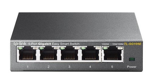 TP-Link TL-SG105E Easy Smart Switch 5 Puertos Gigabit
