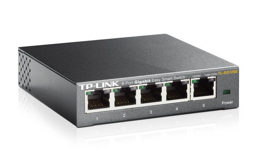 TP-Link TL-SG105E Easy Smart Switch 5 Puertos Gigabit
