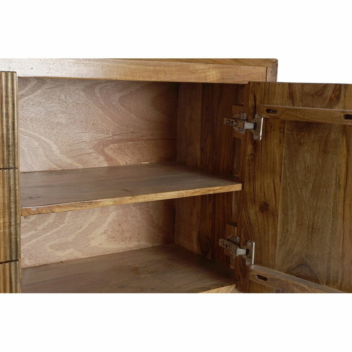 DKD Home Decor Buffet de Acacia Marrón ONDULADO ACACIA DKD Home Decor Buffet de Acacia Marrón ONDULADO ACACIA