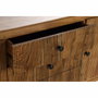DKD Home Decor Buffet de Acacia Marrón ONDULADO ACACIA