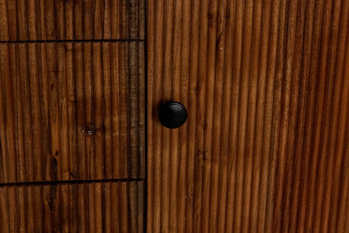 DKD Home Decor Buffet Colonial Marrón Negro 178 x 77 x 40 cm