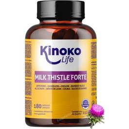 KINOKO LIFE MILK THISTLE FORTE Cardo Mariano 180 Cápsulas