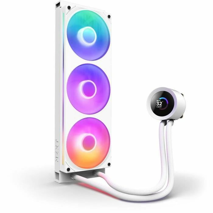NZXT Kraken Plus 360 RGB Blanco