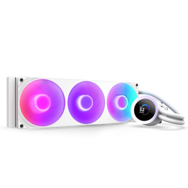 NZXT RL-KR360-W2 Kraken Plus 360 RGB Sistema de refrigeración líquida todo en uno Blanco para Procesador