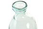 DKD Home Decor Jarrón Transparente Cristal Reciclado Orgánico 22 x 51 x 22 cm