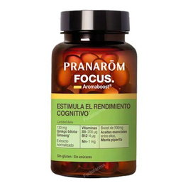 PRANAROM Aromaboost FOCUS 60 Cápsulas BIO