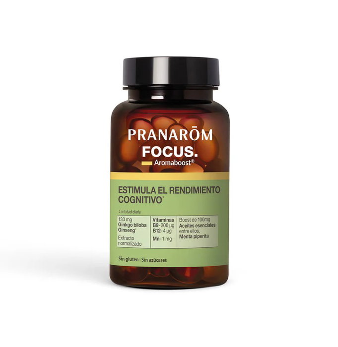 PRANAROM Aromaboost FOCUS 60 Cápsulas BIO PRANAROM Aromaboost FOCUS 60 Cápsulas BIO