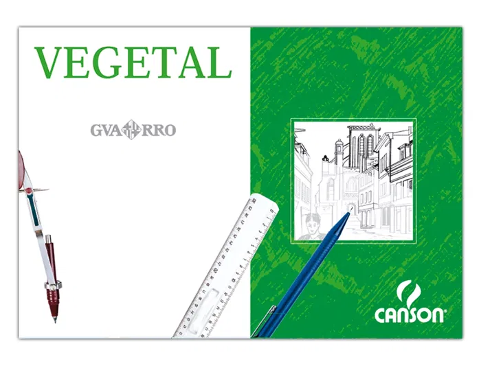 Guarro Papel Vegetal DIN A4 90 gr Hoja Transparencia Regular Satinada Ideal Lápiz Tinta Calcar