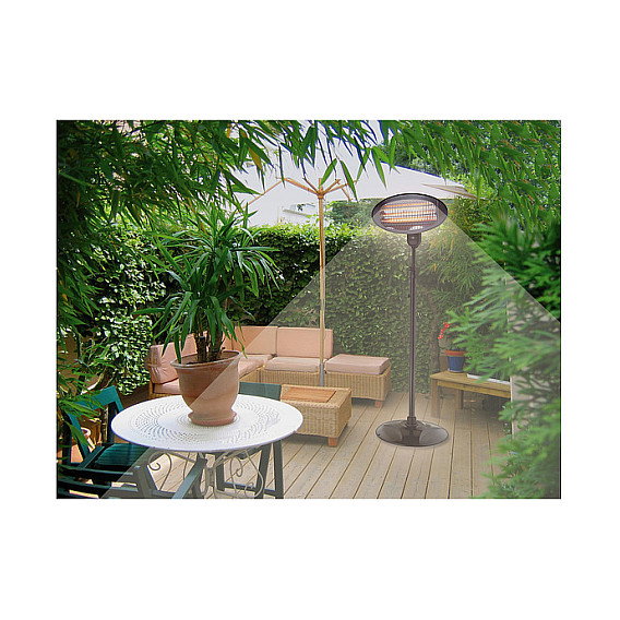 Olympia BS 55 Calefactor Infrarrojo 2000 W