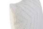 DKD Home Decor Cojín Blanco Bordado de Poliéster 45x45x45 cm
