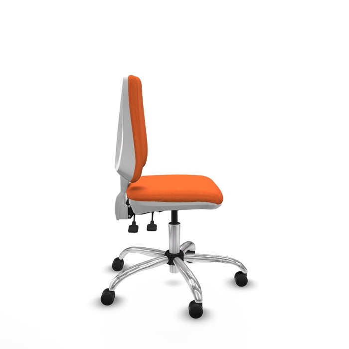 PIQUERAS Y CRESPO Silla de oficina Elche Naranja sin brazos