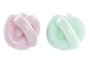 DKD Home Decor Vela de Cera de Parafina con Nudo, Surtido de 2 Colores