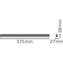 Ledvance Luminaria LED lineal Compact 10W 1000Lm 4000K 140º IP20