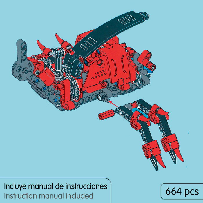 Juego de Construcción IM Master 664 Piezas