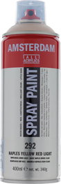 Amsterdam Spraypaint Amarillo Nápoles Rojo Claro 292 400 ml