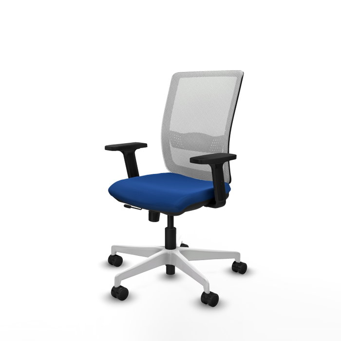 PIQUERAS Y CRESPO Silla de oficina Haches Azul y Blanco PIQUERAS Y CRESPO Silla de oficina Haches Azul y Blanco