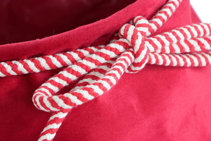 DKD Home Decor Base para Árbol Rojo 46 x 18 x 46 cm (4 Unidades) Poliester