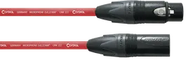 Cordial Cable de Micrófono XLR 5 Metros Rojo