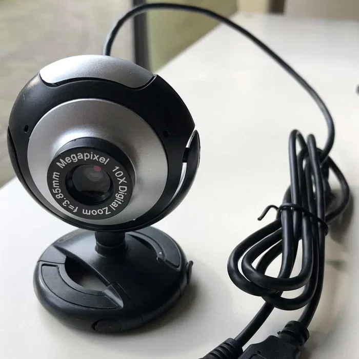 Zero-Max Webcam ZM-020 Negro, Gris