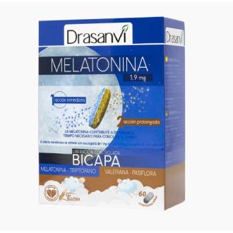 DRASANVI Melatonina Bicapa Retard 60 Comprimidos DRASANVI Melatonina Bicapa Retard 60 Comprimidos