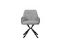 DKD Home Decor Silla de Poliéster y PU Gris