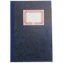 Dohe Cuaderno Cartone Folio Natural Azul 100 Hojas Rayado Horizontal