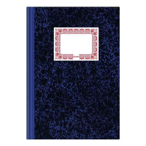 Dohe Cuaderno Cartone Folio Natural Azul 100 Hojas Rayado Horizontal