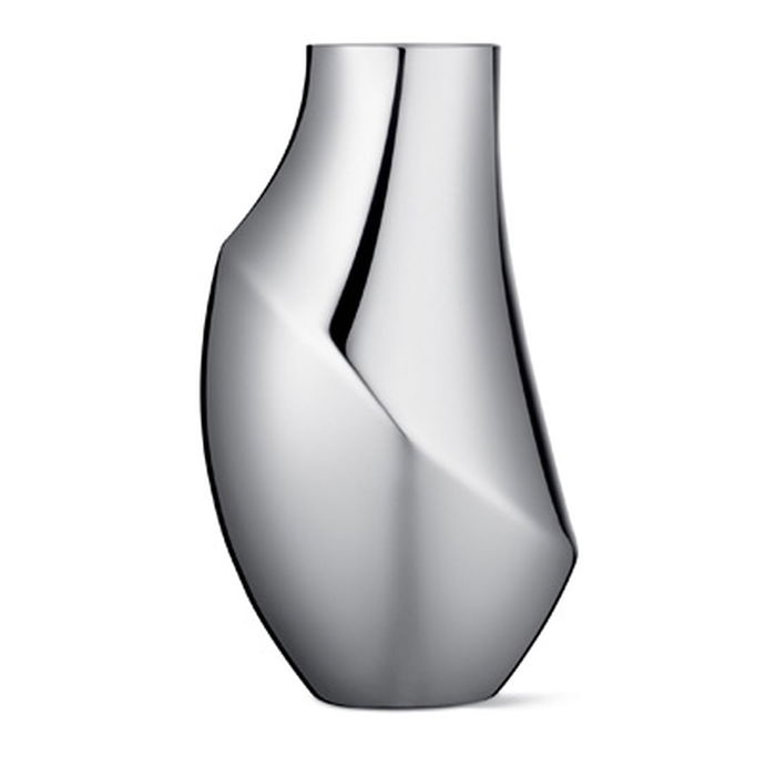 Georg Jensen Jarrón Flora altura 23 cm diámetro 136 mm Georg Jensen Jarrón Flora altura 23 cm diámetro 136 mm