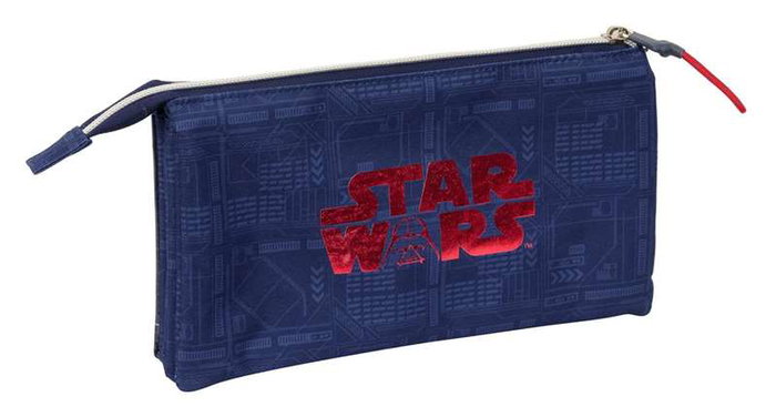 Safta Portatodo Triple 22 x 12 x 3 cm, Organizador para Niños Edad Recomendada 36 Meses