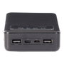 Be Mix Power Bank 30000mAh, Batería Externa Recargable con Puertos USB-C, Micro USB y 2 USB, Lámpara LED, Protección SobreCarga, Cable Incluido