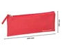Liderpapel Estuche portatodo plano ancho rojo 200x100 mm