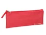 Liderpapel Estuche portatodo plano ancho rojo 200x100 mm