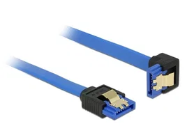 DeLOCK 85093 Cable SATA III 6 Gb/s de 1 m, Azul