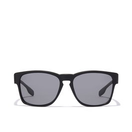 Hawkers Gafas de Sol Polarizadas CORE RAW #Black Dark Unisex Montura Metal TR90 Cuadradas